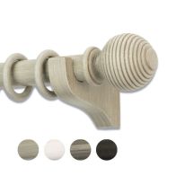 New Classic 35mm Wood Curtain Pole by Byron & Byron