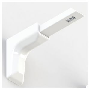 Silent Gliss 11154 - 120mm Adjustable Bracket with Cover for Curtain Tracks