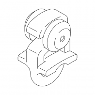 Gliders (Roller) for 7605 7630, 7610, 7620, 7650 & 7640 Poles