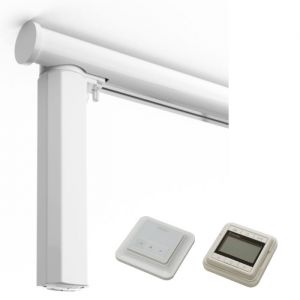 Silent Gliss 7650 - 50mm Electric Curtain Pole - Timer Operation