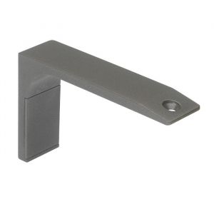 Fillet bracket with cover for Metropole poles