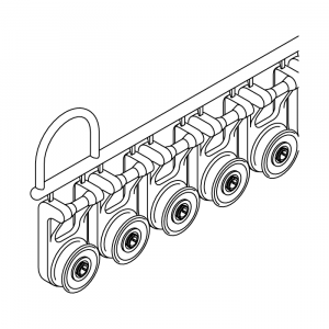 Gliders (Roller) for 1280/3900 Tracks