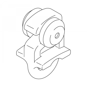 Gliders (Roller) for 6100, 6120, 6130, 6140, 6150 & 6160 Poles