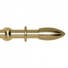 Spun Brass, Bullet Finial