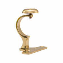 Metal Centre Bracket Polished Brass - £48.21