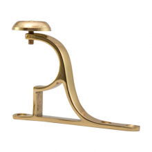Metal End Bracket Polished Brass - £30.32